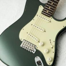 Black Smoker TRAD MASTER series SIGMA SSS Medium Aged w/Curly Maple, Matching Head -Sherwood Green Metallic-