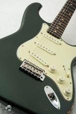 Black Smoker TRAD MASTER series SIGMA SSS Medium Aged w/Curly Maple, Matching Head -Sherwood Green Metallic-_4