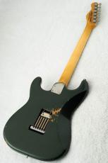 Black Smoker TRAD MASTER series SIGMA SSS Medium Aged w/Curly Maple, Matching Head -Sherwood Green Metallic-_8