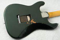 Black Smoker TRAD MASTER series SIGMA SSS Medium Aged w/Curly Maple, Matching Head -Sherwood Green Metallic-_9