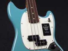 Fender Player II Mustang Bass PJ Rosewood Fingerboard ~Aquatone Blue~_4