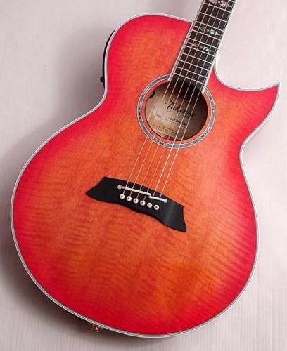 Takamine 【決算&月末セール!】CUSTOM TSP178AC FL Pink Gradation【1本限定 渋谷カスタム】【薄胴エレアコ】