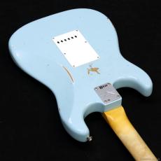 Fender Custom Shop Late 1962 Stratocaster Relic w/CC Hardware [Faded/Aged Daphne Blue]_9