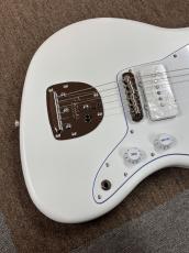 Fender Made in Japan Limited Hybrid II Jazzmaster, Blanc, Rosewood Fingerboard, White_5