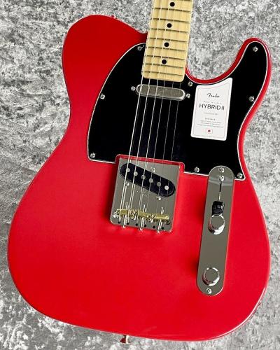 Fender Made in Japan Hybrid II Telecaster/Maple -Modena Red- #JD25006873【3.45kg】