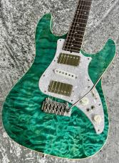 Varita 【決算セール!!】Soltar Standard 5053 Quilt Top 'Dark aqua Blue【2020's USED】