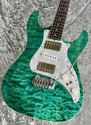 Varita 【決算セール!!】Soltar Standard 5053 Quilt Top 'Dark aqua Blue【2020's USED】