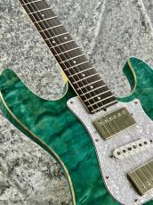 Varita 【決算セール!!】Soltar Standard 5053 Quilt Top 'Dark aqua Blue【2020's USED】_10