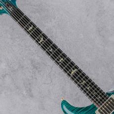 Paul Reed Smith [PRS] Miki 200th Anniv. Wood Library DGT "Artist Grade Top" Laguna Sparkle White Color Back w/Stained Neck_5