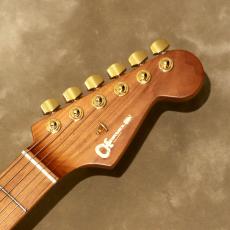 Charvel Pro-Mod DK24 HH 2PT CM Poplar Burl, Transparent Black Burst_4