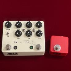 JHS Pedals Double Barrel V4 + Red Remote 【生産完了モデル】【限定1台】【専用フットスイッチのセット販売】