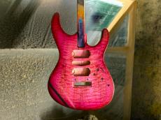 FREEDOM CUSTOM GUITAR RESEARCH Hydra 24F 2Point Premium Grade Spalted Maple Top /夜桜【現物画像】_2