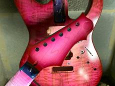 FREEDOM CUSTOM GUITAR RESEARCH Hydra 24F 2Point Premium Grade Spalted Maple Top /夜桜【現物画像】_4