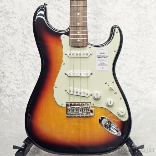 Fender Made In Japan Traditional 60s Stratocaster -3-Color Sunburst / Rosewood-【JD25029375】【3.54kg】