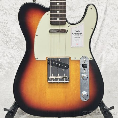 Fender Made in Japan Traditional 60s Telecaster -3-Color Sunburst-【JD26000551】【3.45kg】