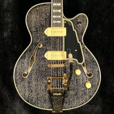 D'Angelico 【決算セール】Excel 59 Shield Tremolo -Black Dog-【Duncan P.U】【3.3kg】