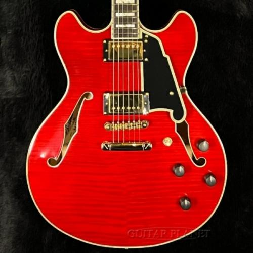 D'Angelico Excel DC -Trans Cherry-【Duncan P.U】【コイルタップ】【3.29kg】