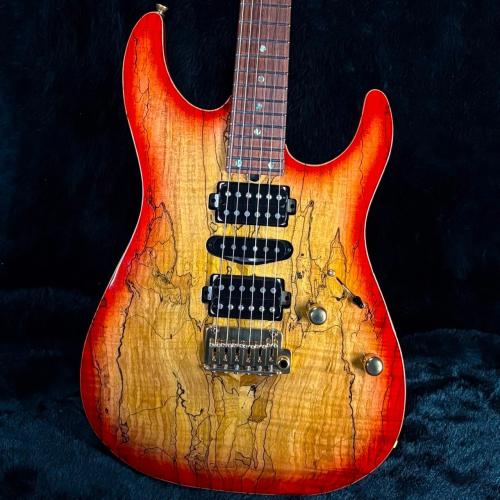 T's (T-Custom) DST-Pro 24 -Cherry Sunburst- 2023USED!! 【5Aスポルテッドトップ】【ハイエンドフロア】