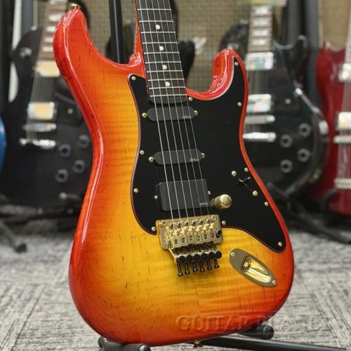 Provision 【決算セール】STC-SLM #004-FM -CSB- 2022年製【Solid Flame Maple Body!】【EMG Pickups!】【4.00kg】