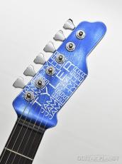 James Tyler Tylerbastar HD Rear Rout -Candy Royal Blue with FAUX Custom Blue Shmear #2 Matching Headstock-_6