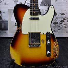 Fender Custom Shop ~Custom Collection~ 1961 Telecaster Heavy Relic -Faded/Aged Bleached 3 Color Sunburst -2025USED!!