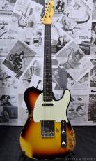 Fender Custom Shop ~Custom Collection~ 1961 Telecaster Heavy Relic -Faded/Aged Bleached 3 Color Sunburst -2025USED!!_2