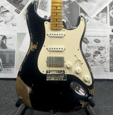 Fender Custom Shop 1957 Stratocaster HSS Heavy Relic -Black- 2018USED!!