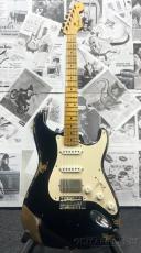 Fender Custom Shop 1957 Stratocaster HSS Heavy Relic -Black- 2018USED!!_2