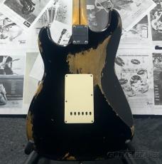 Fender Custom Shop 1957 Stratocaster HSS Heavy Relic -Black- 2018USED!!_3