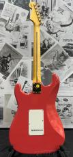 Fender Custom Shop ~Winter NAMM Show Display #33~ 1955 Stratocaster Gold Hardware DCC -Faded/Aged Fiesta Red-_4