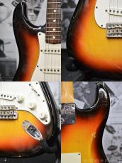 Fender Custom Shop MBS 1966 Stratocaster Closet Classic (Light Relic) -3 Color Sunburst- by Dennis Galuszka 2012USED!!_8