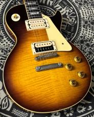 Gibson ~Made to Measure~ Murphy Lab 1959 Les Paul Standard White & Zebra Pickup Tabaco Burst Light Aged