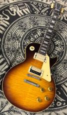 Gibson ~Made to Measure~ Murphy Lab 1959 Les Paul Standard White & Zebra Pickup Tabaco Burst Light Aged_3