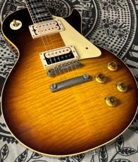 Gibson ~Made to Measure~ Murphy Lab 1959 Les Paul Standard White & Zebra Pickup Tabaco Burst Light Aged_4