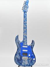 James Tyler Studio Elite HD -Royal Bue Shmear Japan Limited Full FAUX Neck- Made In USA!_2