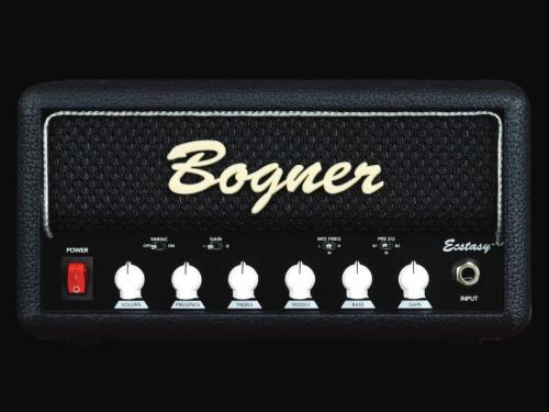 Bogner Ecstasy Mini Head Black Tolex / Black Grill / Silver Piping [White Knobs] 【オンラインストア限定】