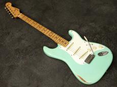 Fender Limited Edition 75th Vintera Road Worn 50s Stratocaster Surf Green 2021_3