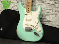 Fender Limited Edition 75th Vintera Road Worn 50s Stratocaster Surf Green 2021_2