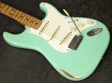 Fender Limited Edition 75th Vintera Road Worn 50s Stratocaster Surf Green 2021_4