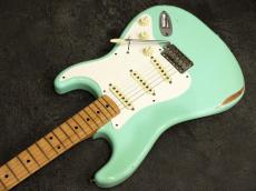 Fender Limited Edition 75th Vintera Road Worn 50s Stratocaster Surf Green 2021_5