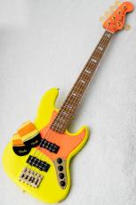 Fender MonoNeon Jazz Bass V Neon Yellow 【ステッカー&カスタムヘッドストックソックス付属】【4.71kg】_8