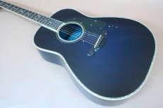 S&C TJ-Style Cygnus (白鳥座) Custom / Cygnus blue・Solid Premium Grade Spruce Top・Solid Premium Grade Flame Maple Side and Back・Abalone Trim・Cygnus (白鳥座) Inly・Maple Neck・Ebony Fingerboard and Bridge【With_3