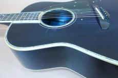 S&C TJ-Style Cygnus (白鳥座) Custom / Cygnus blue・Solid Premium Grade Spruce Top・Solid Premium Grade Flame Maple Side and Back・Abalone Trim・Cygnus (白鳥座) Inly・Maple Neck・Ebony Fingerboard and Bridge【With_11
