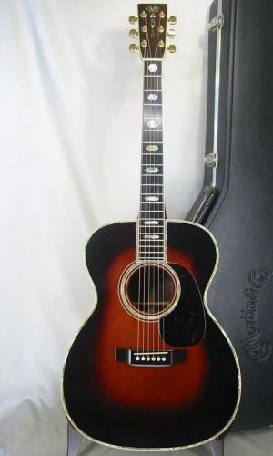 Martin 000-45 Shade Top / Vertical Logo・Solid Abalone Trim & Rosette・Style 45 Hexagons Inlay・Mahogany Neck・Spruce Top・Rosewood Side and Back 【With Original Hard Case】   1994年製