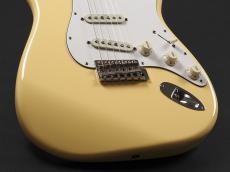 Fender Japan ST-YJM Yngwie J. Malmsteen Model ~Yellow White~_7