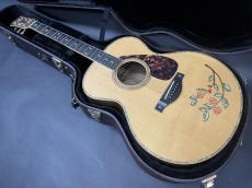 YAMAHA LJ-36KM HANA / 南こうせつ Signature Model・Medium Jumbo Body・Engelmann Spruce Top (A.E.R)・ Indian Rosewood Side and Back・Ebony Fingerboard and Bridge・桜 Inlay “ ざくろの花 “ Painting【With Original Case】2009年製　_2