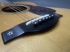 YAMAHA LJ-36KM HANA / 南こうせつ Signature Model・Medium Jumbo Body・Engelmann Spruce Top (A.E.R)・ Indian Rosewood Side and Back・Ebony Fingerboard and Bridge・桜 Inlay “ ざくろの花 “ Painting【With Original Case】2009年製　_14