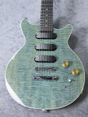 Kz Guitar Works 【決算セール】!】Solid-T 3S11 T.O.M (Kz One Solid 3S11 T.O.M) 'See-Through WATER BLUE【USED】