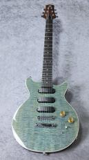 Kz Guitar Works 【決算セール】!】Solid-T 3S11 T.O.M (Kz One Solid 3S11 T.O.M) 'See-Through WATER BLUE【USED】_2