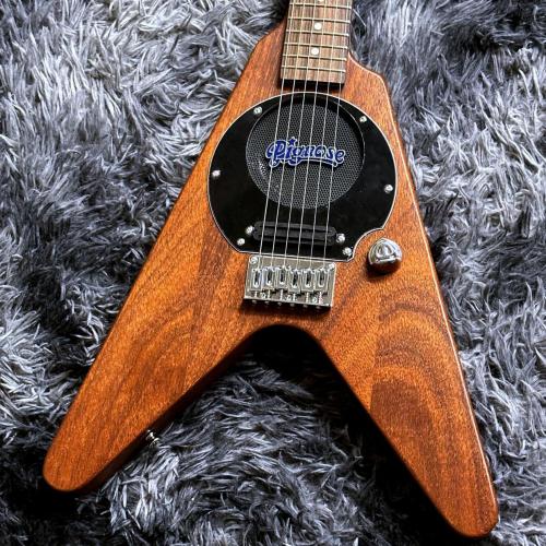 Pignose PGG-200V STBR (Stained Brown) 【特価】【Vシェイプ!】 【アンプ内蔵ミニギター】 【マホボディ】